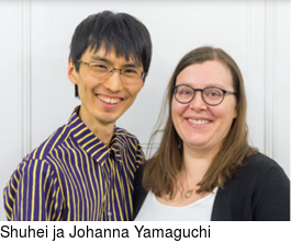 Shuhei ja Johanna Yamaguchi