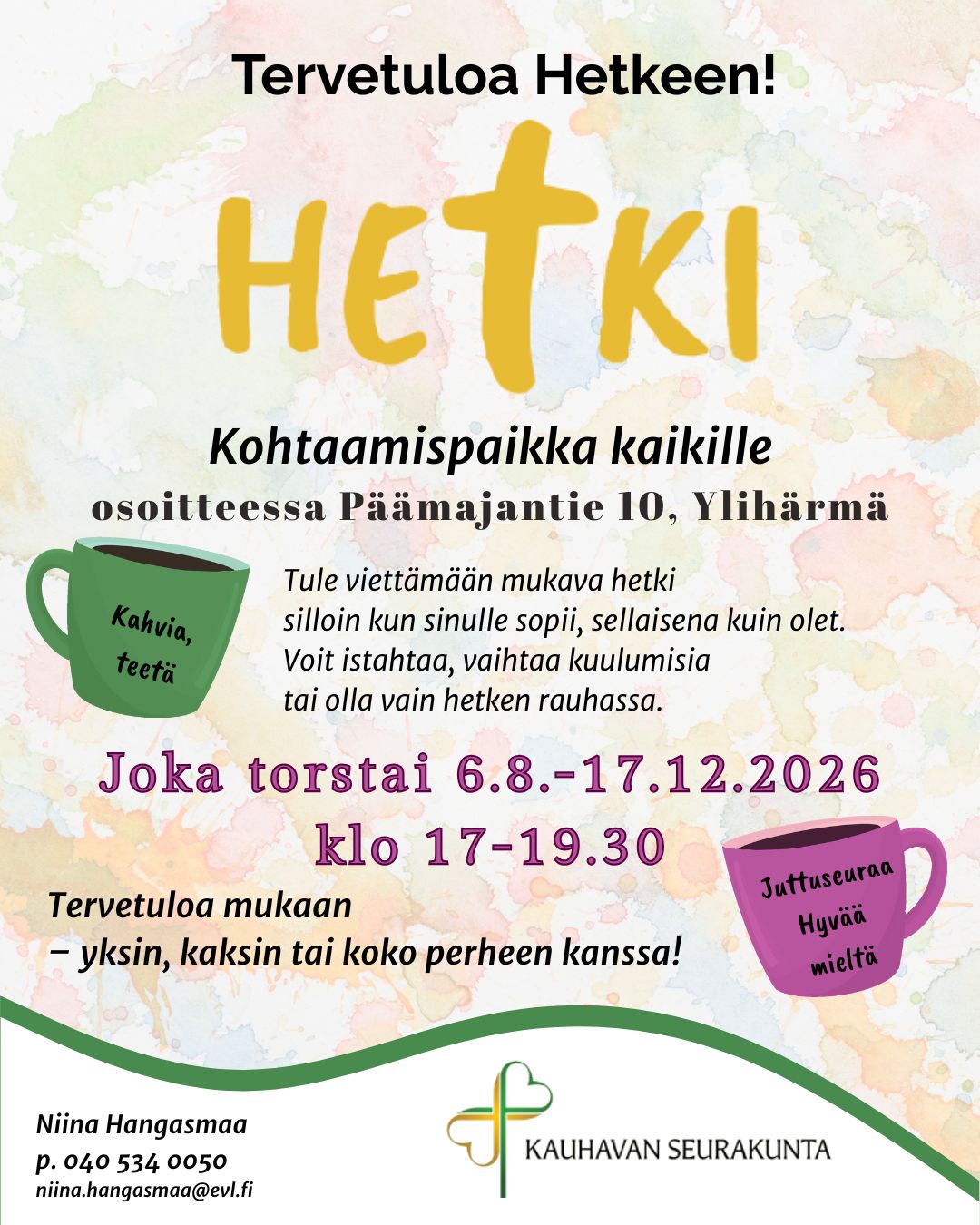 Hetken mainos, jossa kahvikupin kuva
